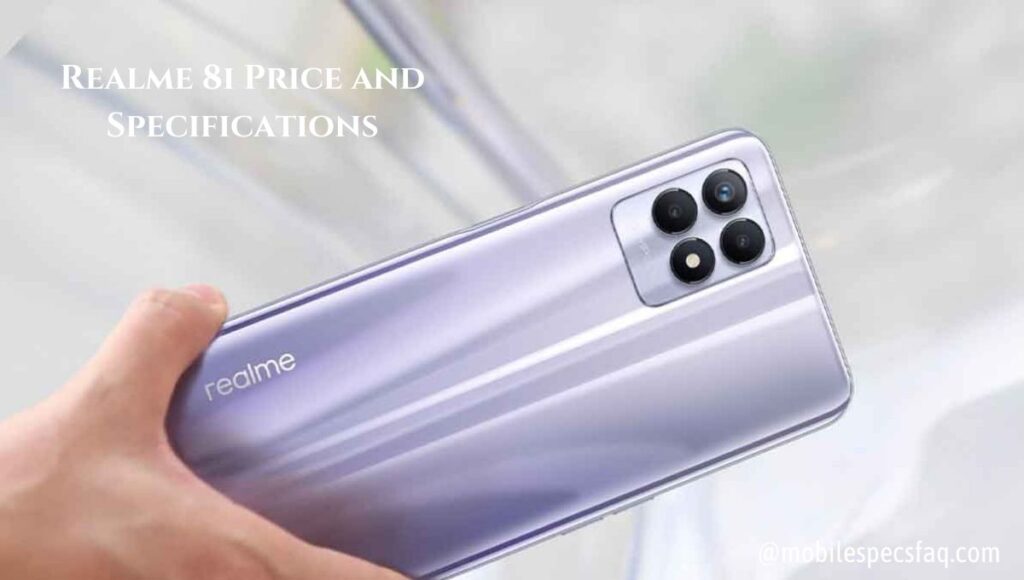 Realme 8i Price and Specifications