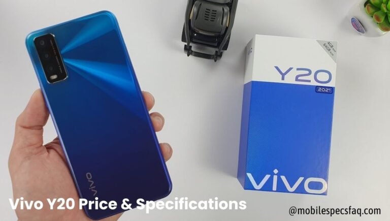 Vivo Y20 Price & Specifications